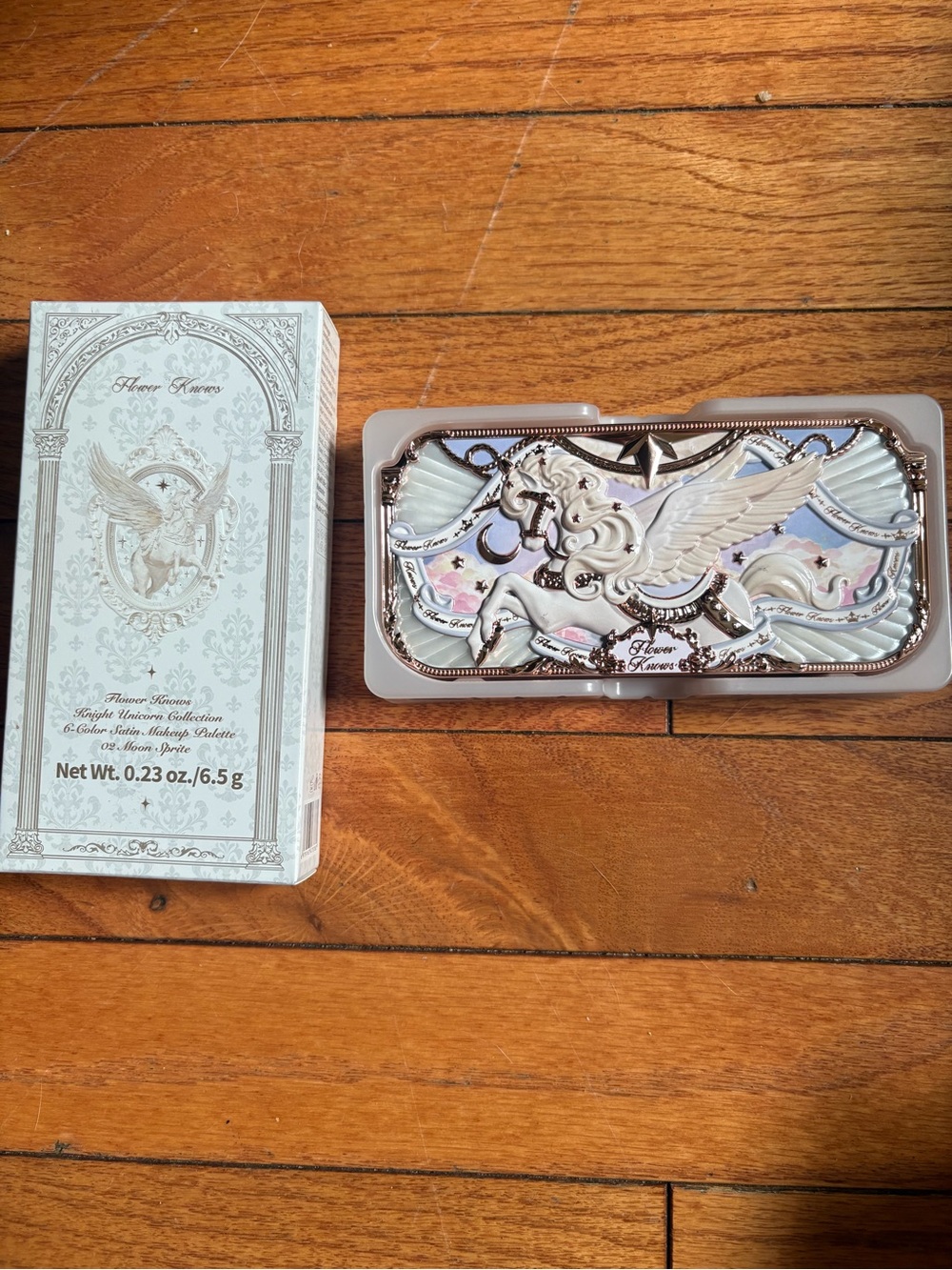 Flower Knows Pegasus Eyeshadow Palette — Pearlescent White